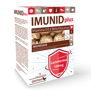 Imunid Plus + Lactoferrina – 30 Comprimidos