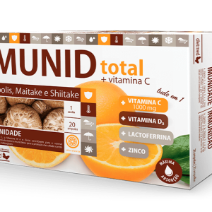 Imunid Total + Vitamina C – 20 Ampolas