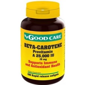 Beta-Carotene Provitamin A 25.000 IU (15mg)