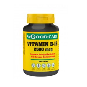 VITAMIN B-12 2500 mcg – 100 Comprimidos Sublinguais